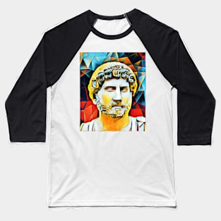 Arrian Abstract Portrait | Arrian Artwork 2 Baseball T-Shirt